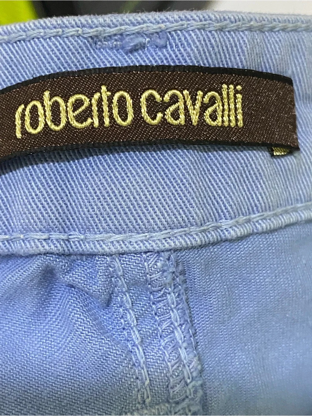 Roberto Cavalli Periwinkle Blue‎ Skinny Jeans - Size US 2 EU 38